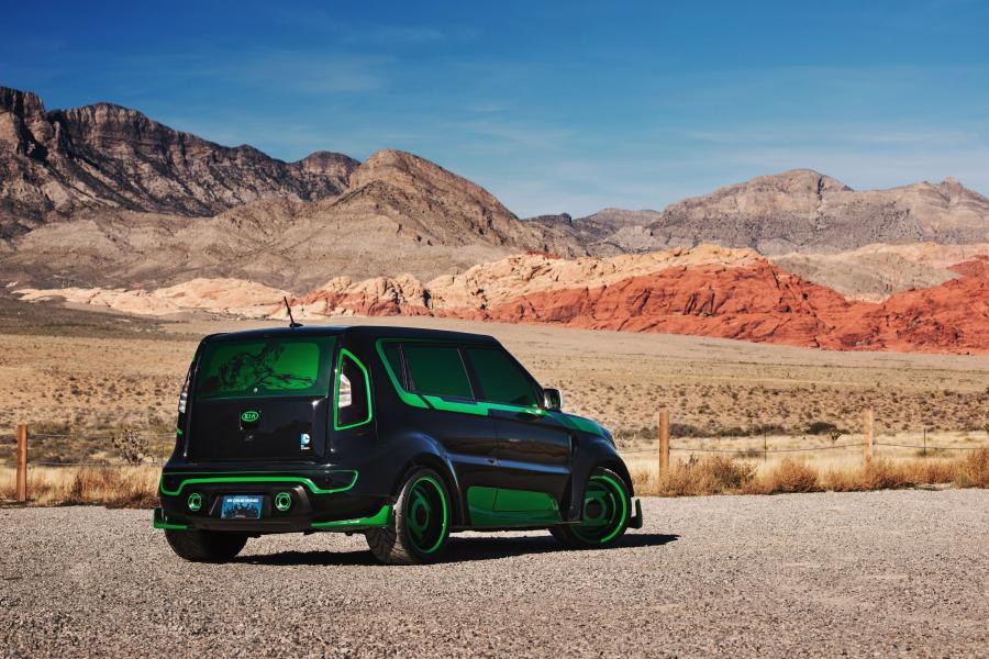  Kia Soul Green Lantern 2012 года  (фото 6 из 6)